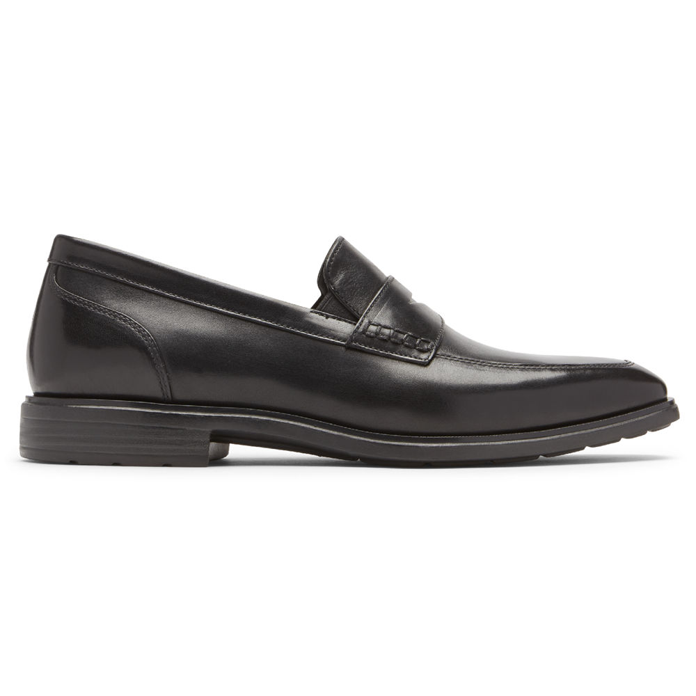 Rockport Mens Dres Sports Business 2 Penny - Loafers Black - UFM912780